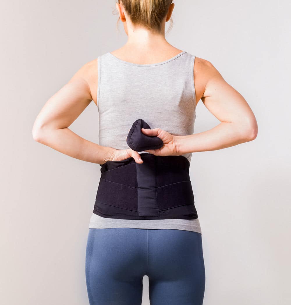 Swedish Posture Stabilize Lower Back Support back side