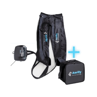 Aerify Recovery Pants Compression Massage Pants + Bag