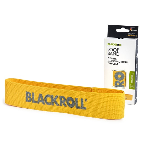 The BLACKROLL LOOP BAND (approx. 32 cm) – yellow