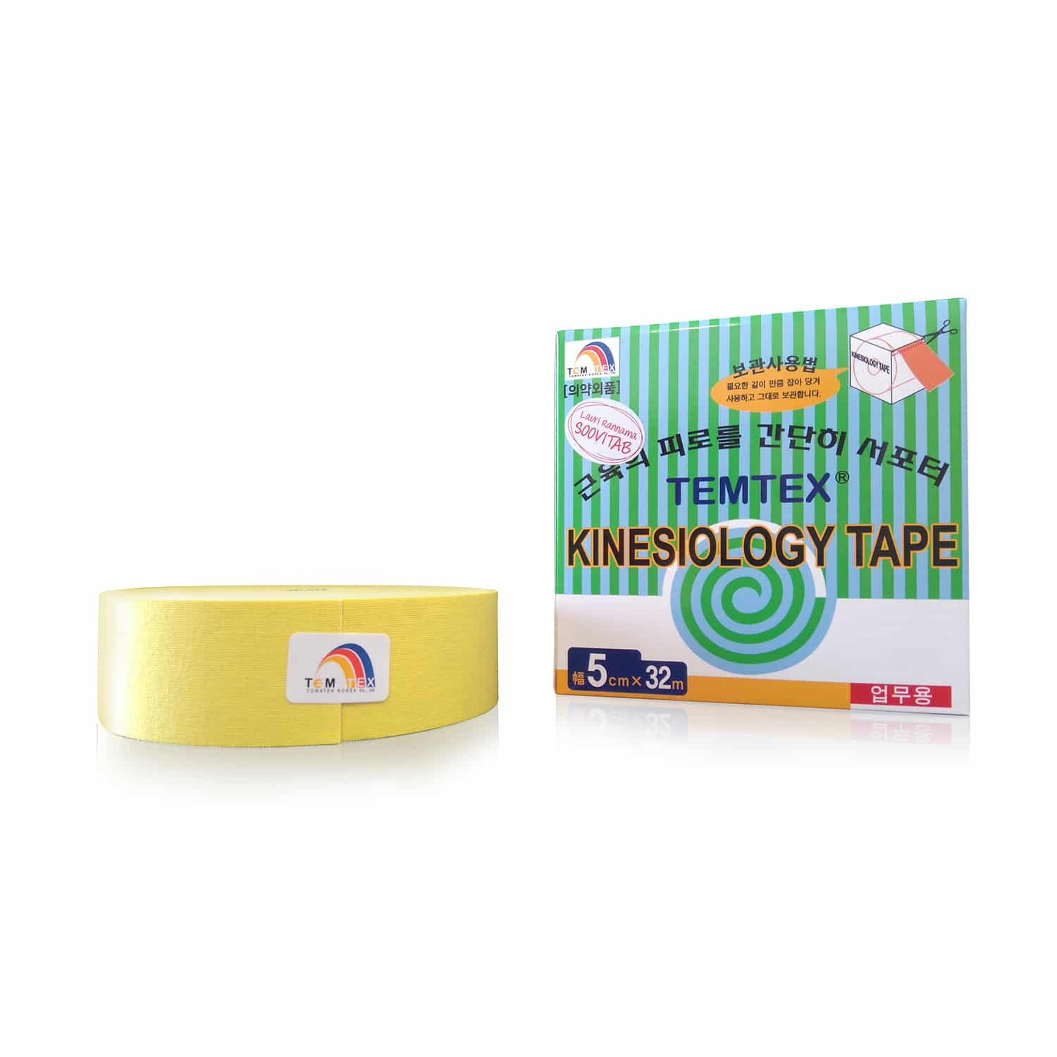 Temtex Kinesiology Tape 5 cm x 32 m