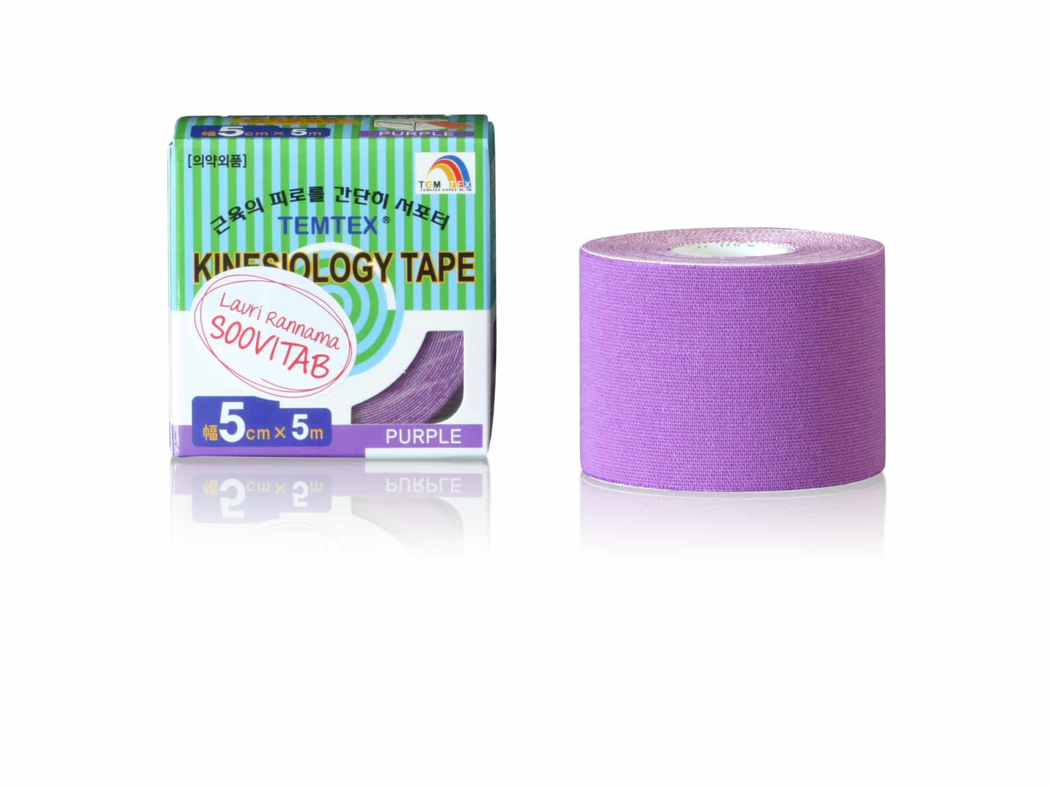 Temtex Kinesiology Tape 5 cm x 5 m