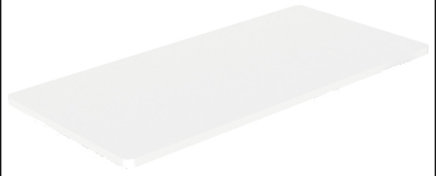 Table top XPRS, 1600x800x25mm, white